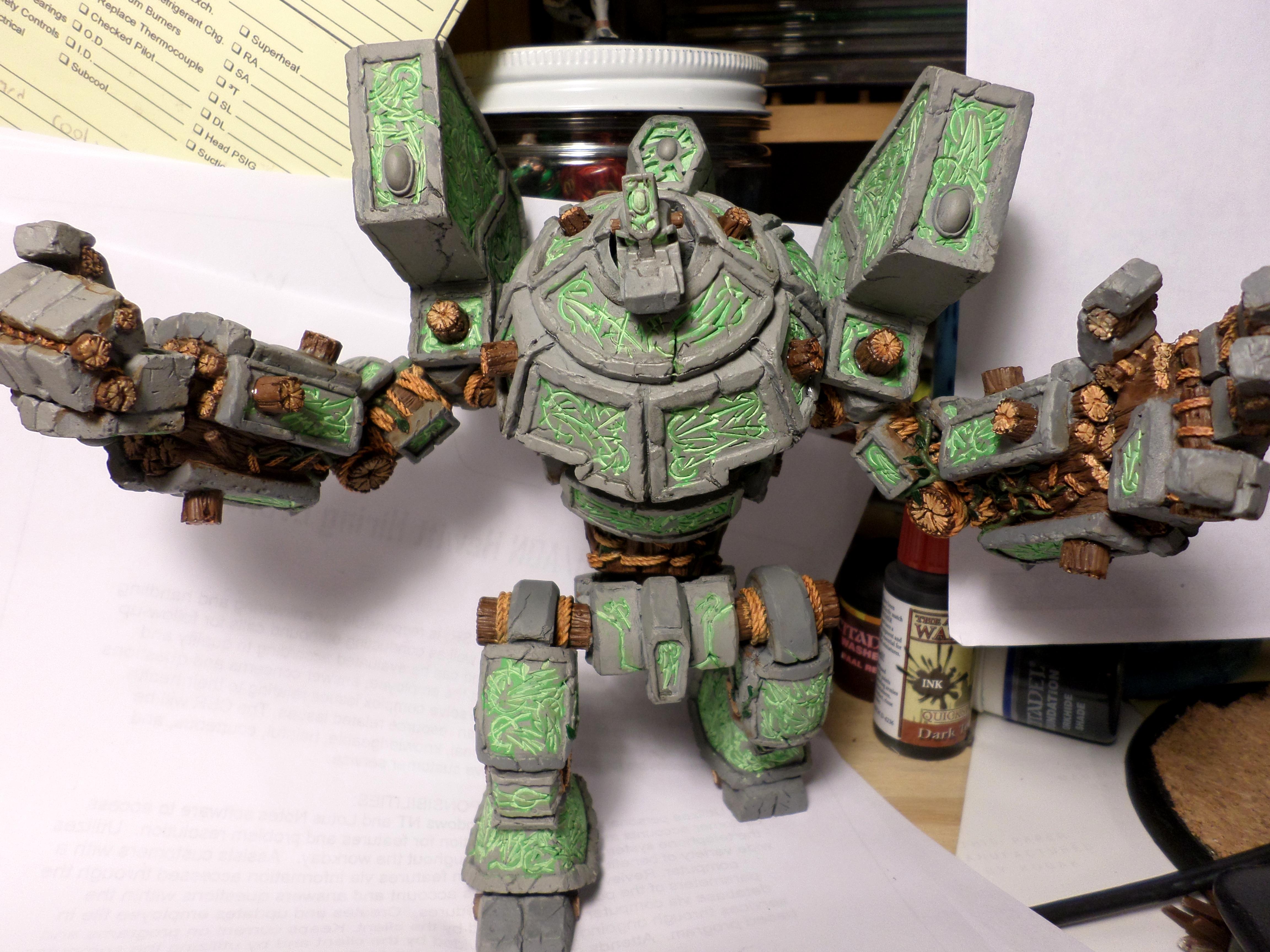 Warmachine - Hordes - Circle Orboros - Wolves of Orboros Chieftain et